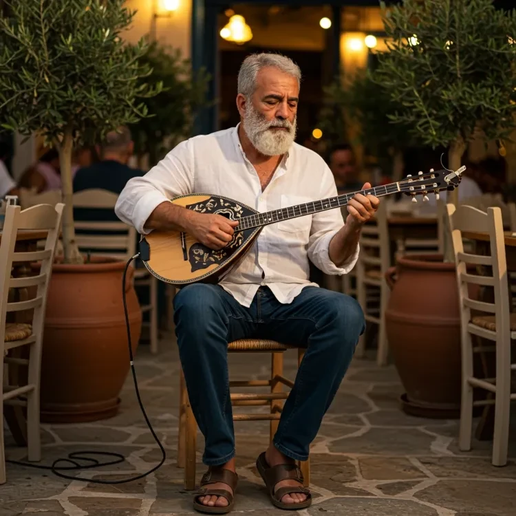 Theo Burghouts guitar bouzouki