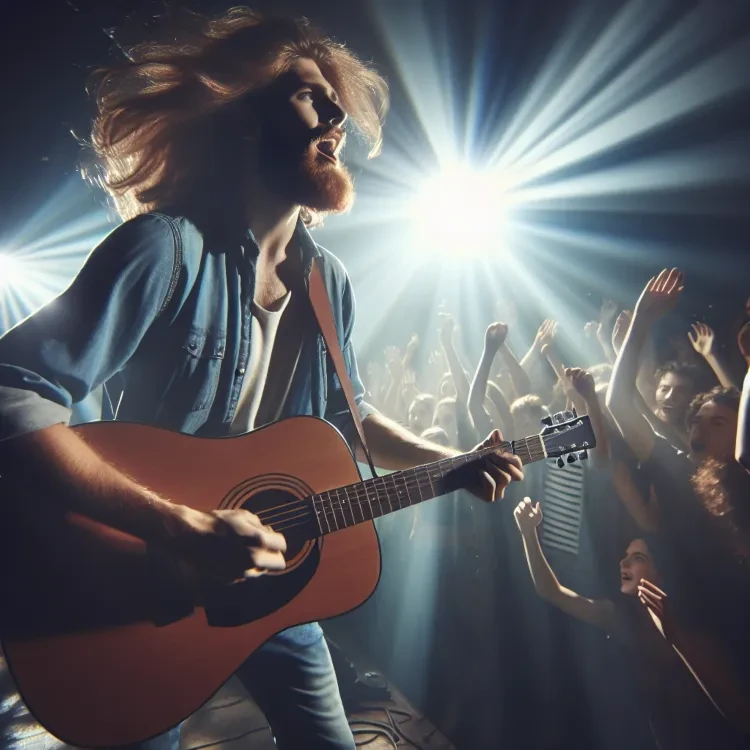 Jim Spiers leading vocal Coracle