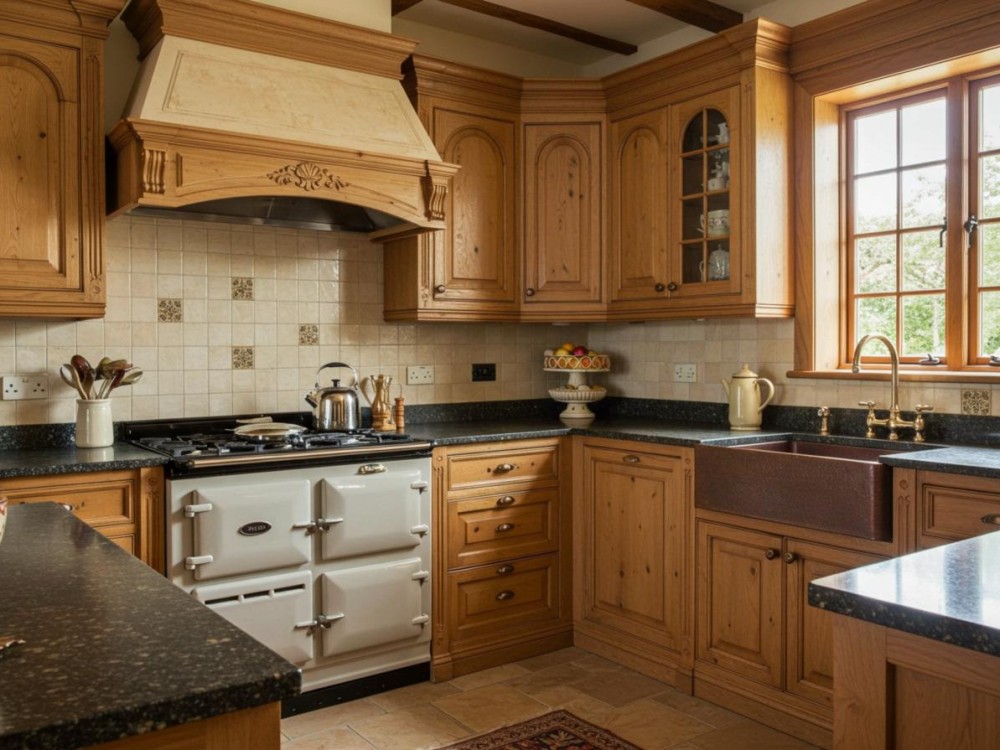 De keuken van de familie de Wit