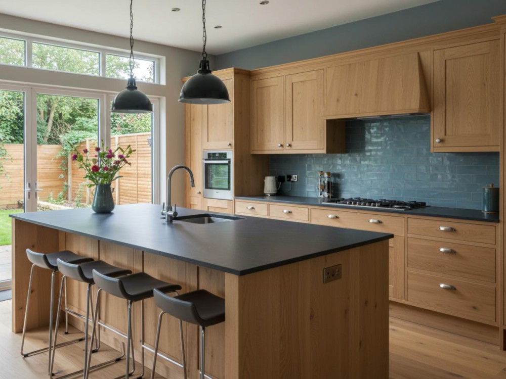 De keuken van de familie Bakker