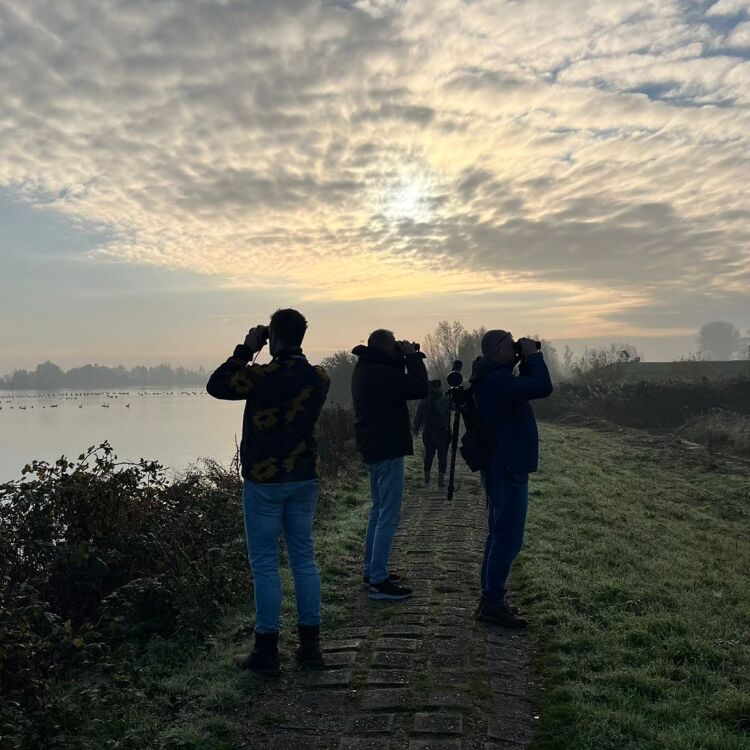 Mooie excursie aan de vooroever