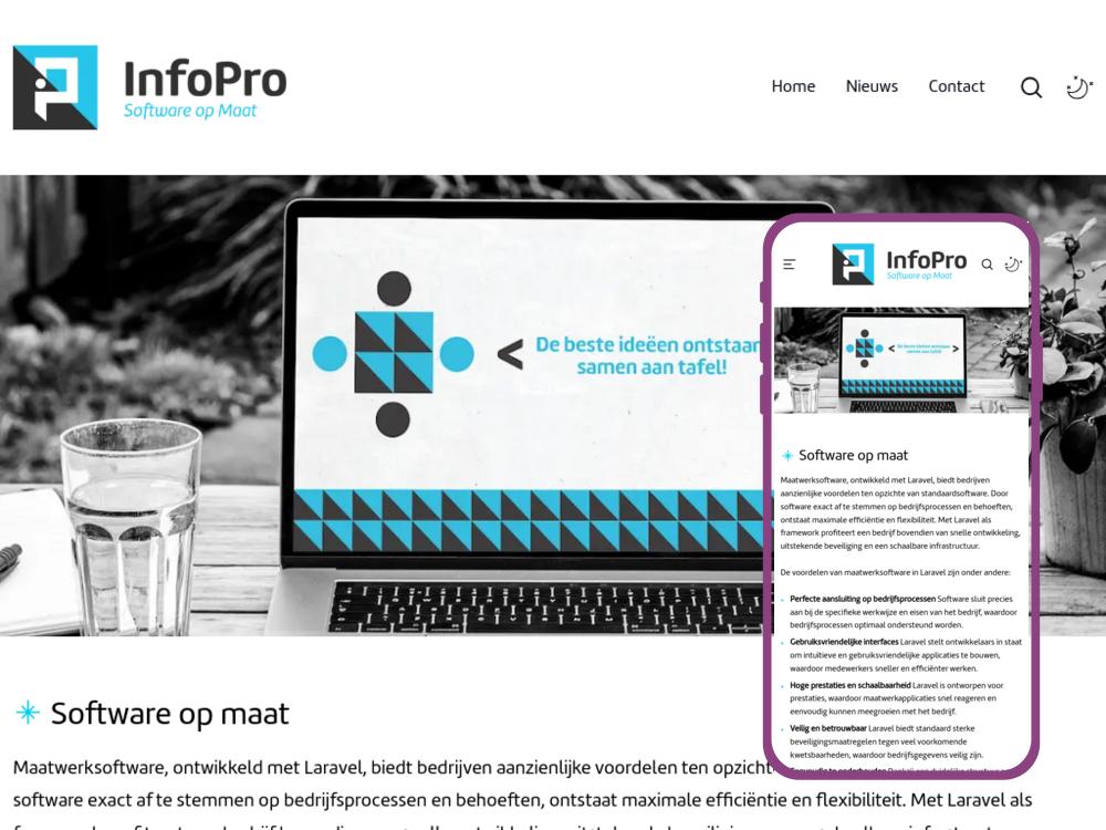 PostDropper website: infopro.nl